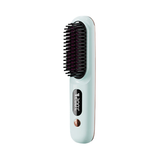 Mini Ionic Hair Straightener Comb – Fast Heat, 230°C Precision Styling